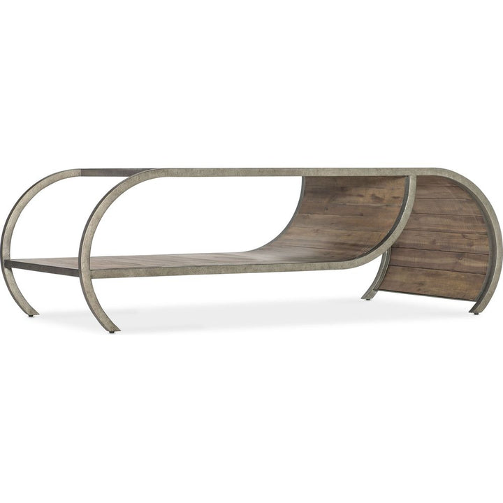 Coffee Tables Commerce & Market Open Ended Cocktail Table - Medium Wood