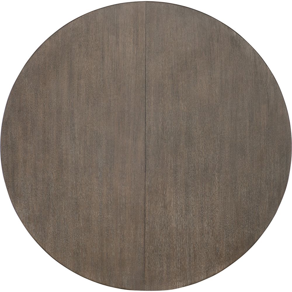 Dining Tables Pulse Round Dining Table with 1-18in Leaf - Dark Wood
