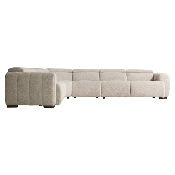 Aldo Fabric Power Motion Sectional Recliner
