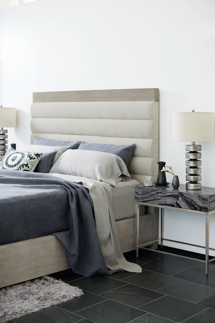 Linea Black Marble Nightstand