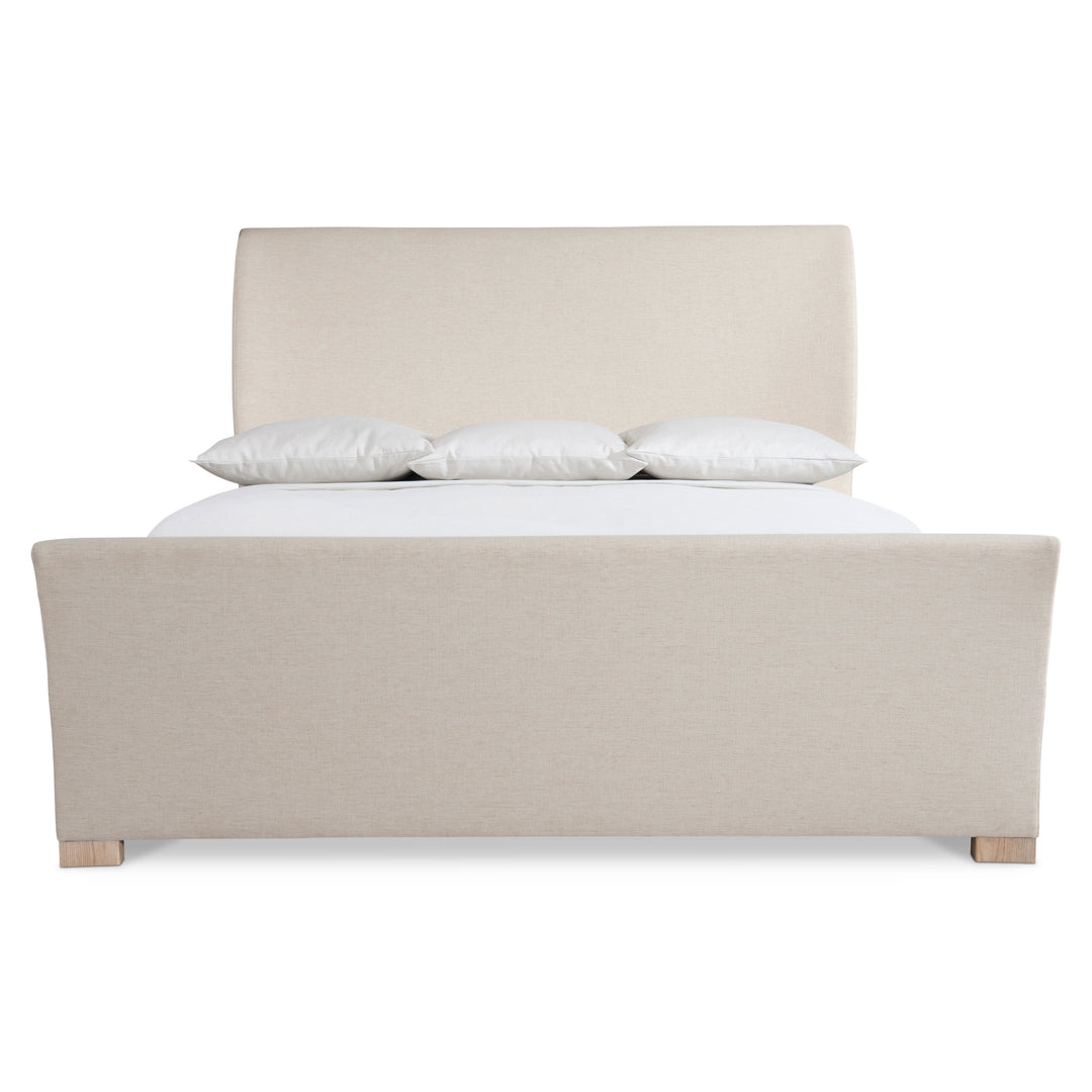 Modulum Upholstered California King Sleigh Bed