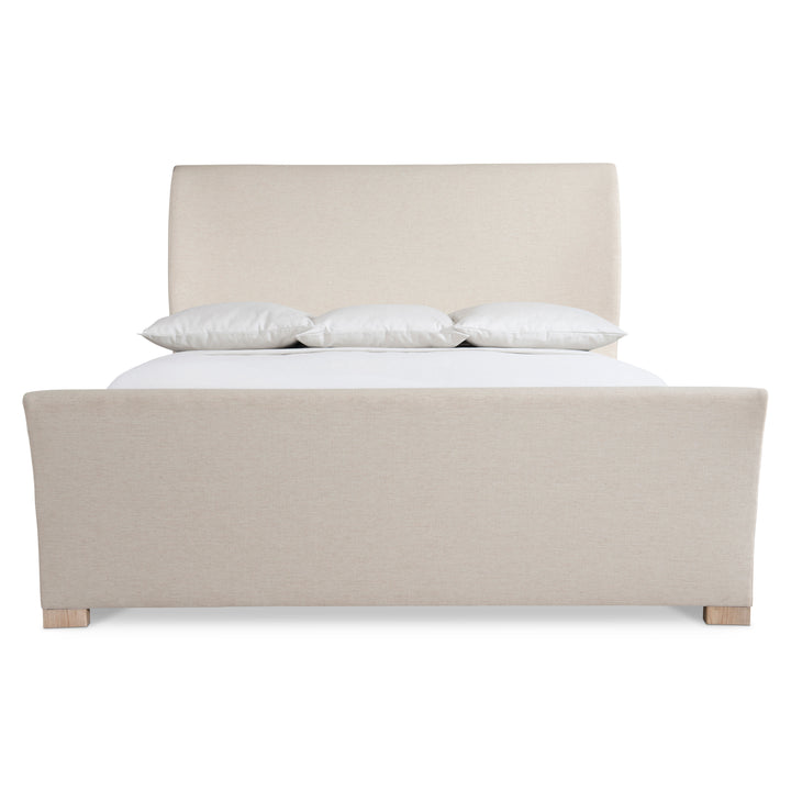 Modulum Upholstered California King Sleigh Bed