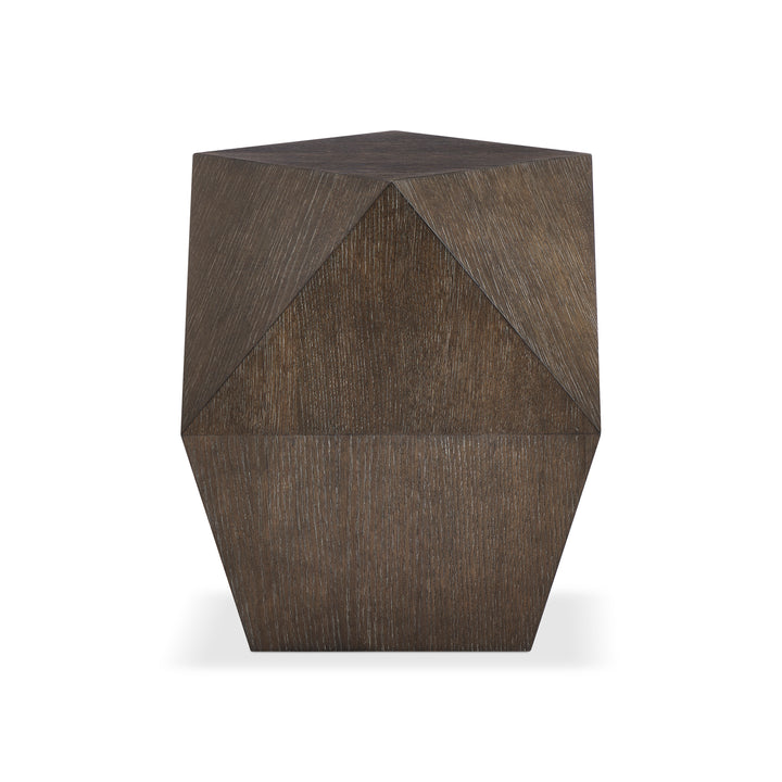 Linea Trapezoid End Table