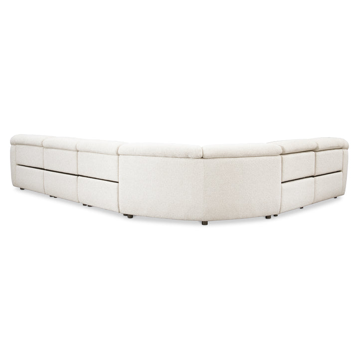 Massimo 6-Piece Fabric Power Motion Sectional Recliner