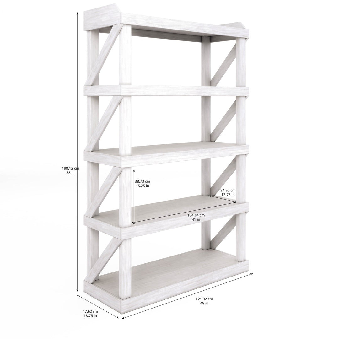 Post Etagere - White