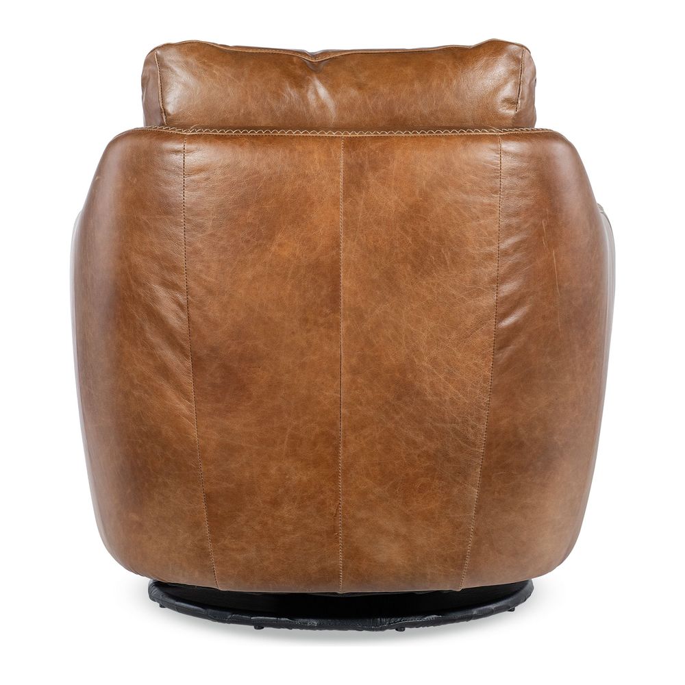 Jude Swivel w/Power Footrest - Brown