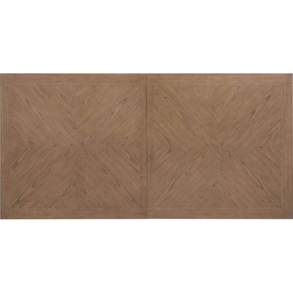 Sonnet Rectangle Dining Table with One 18-inch Leaf - Medium Wood