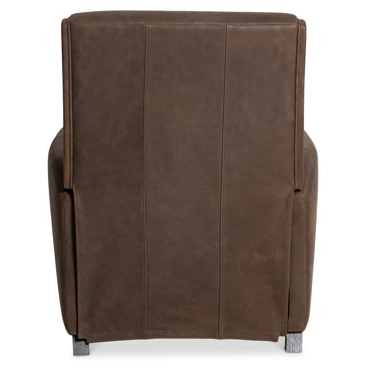 Bastille Leather Recliner, Brown