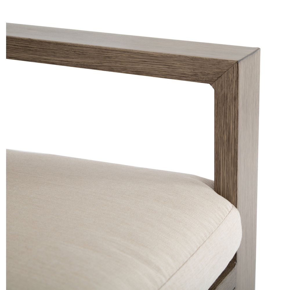 Outdoor Sofas and Sectionals Laguna Sectional in Canvas Flax, No Welt