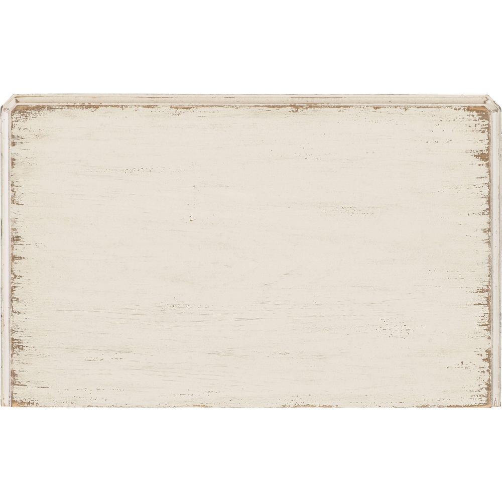 Nightstands Americana Three-Drawer Nightstand - Whites/Creams/Beiges