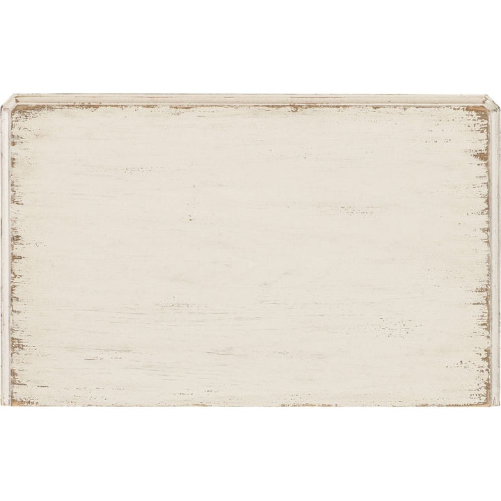 Nightstands Americana Three-Drawer Nightstand - Whites/Creams/Beiges