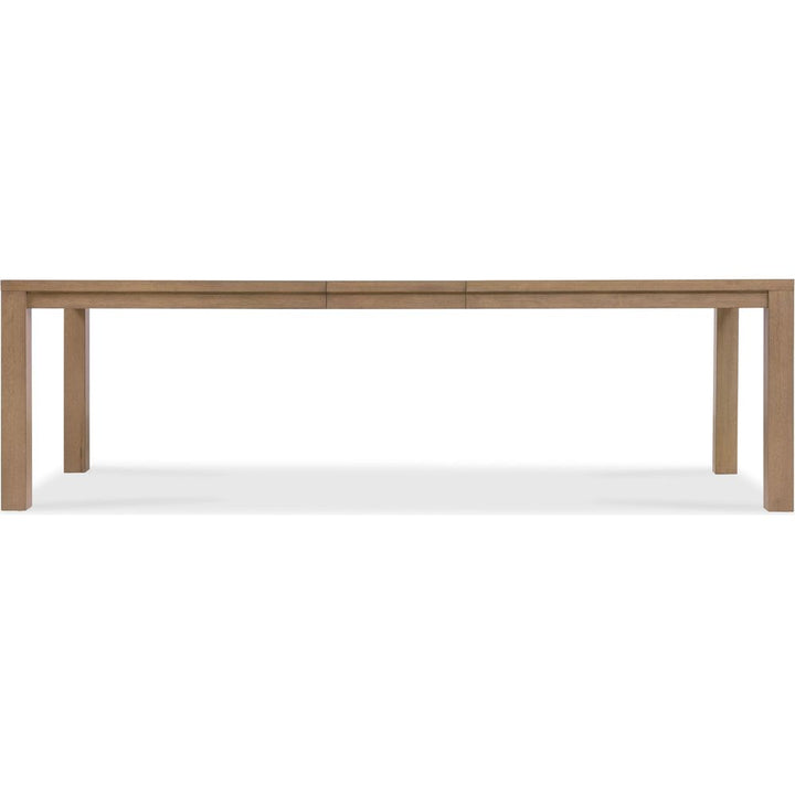 Sonnet Rectangle Dining Table with One 18-inch Leaf - Medium Wood