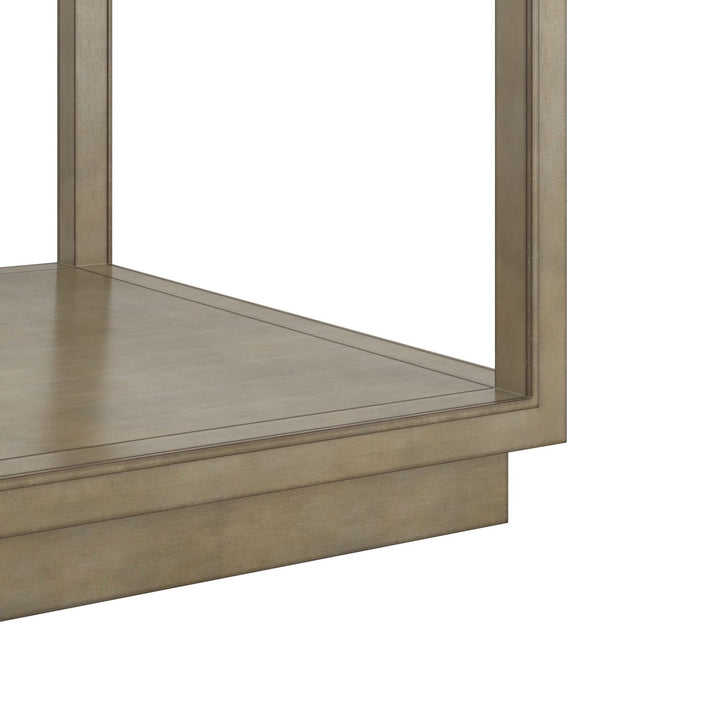 Glaze End Table Quartz