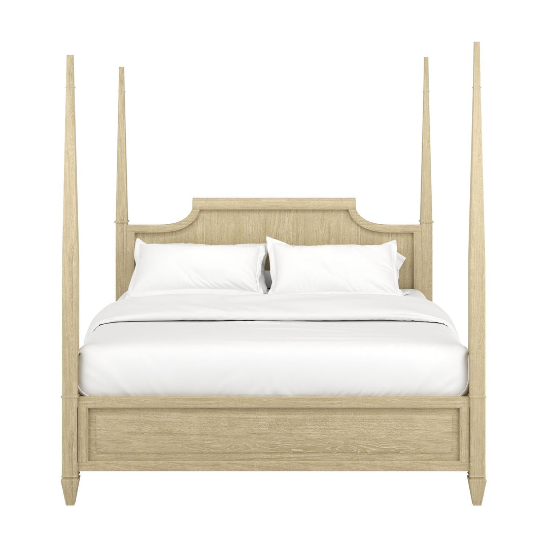 Eave Panel King Bed — Sundrenched Oak