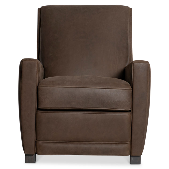 Bastille Leather Recliner, Brown