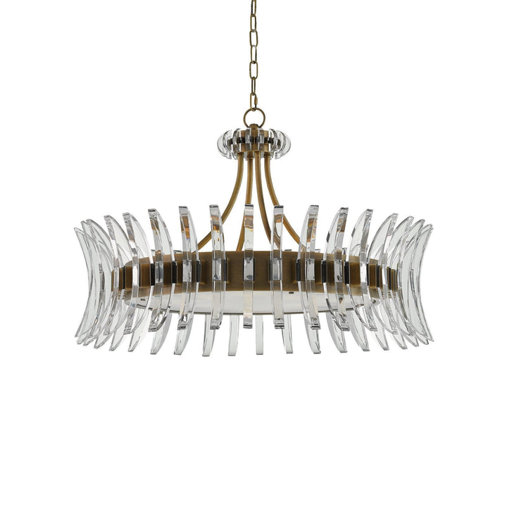 Coquette Brass Chandelier