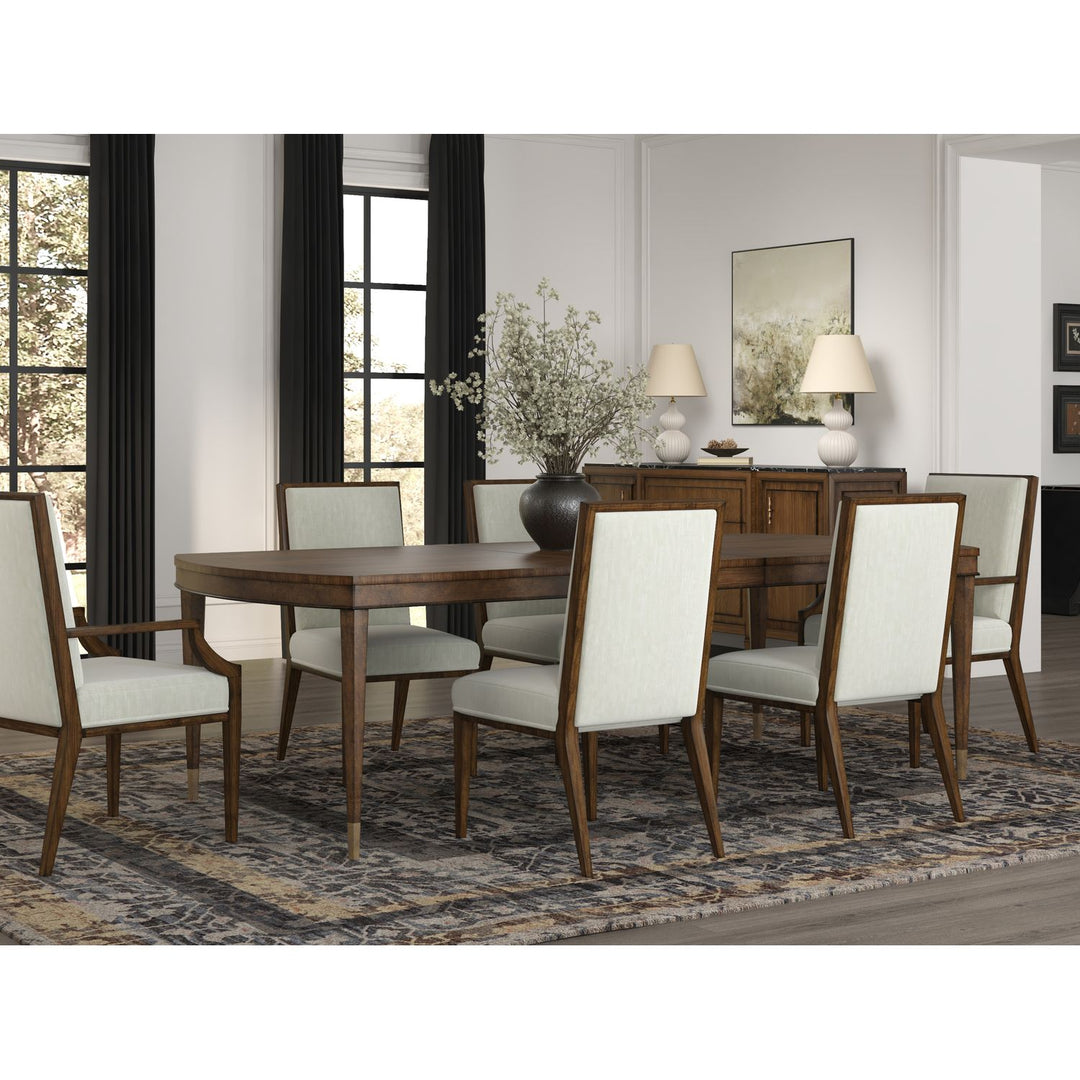 Eave Rectangular Dining Table — Hazelnut