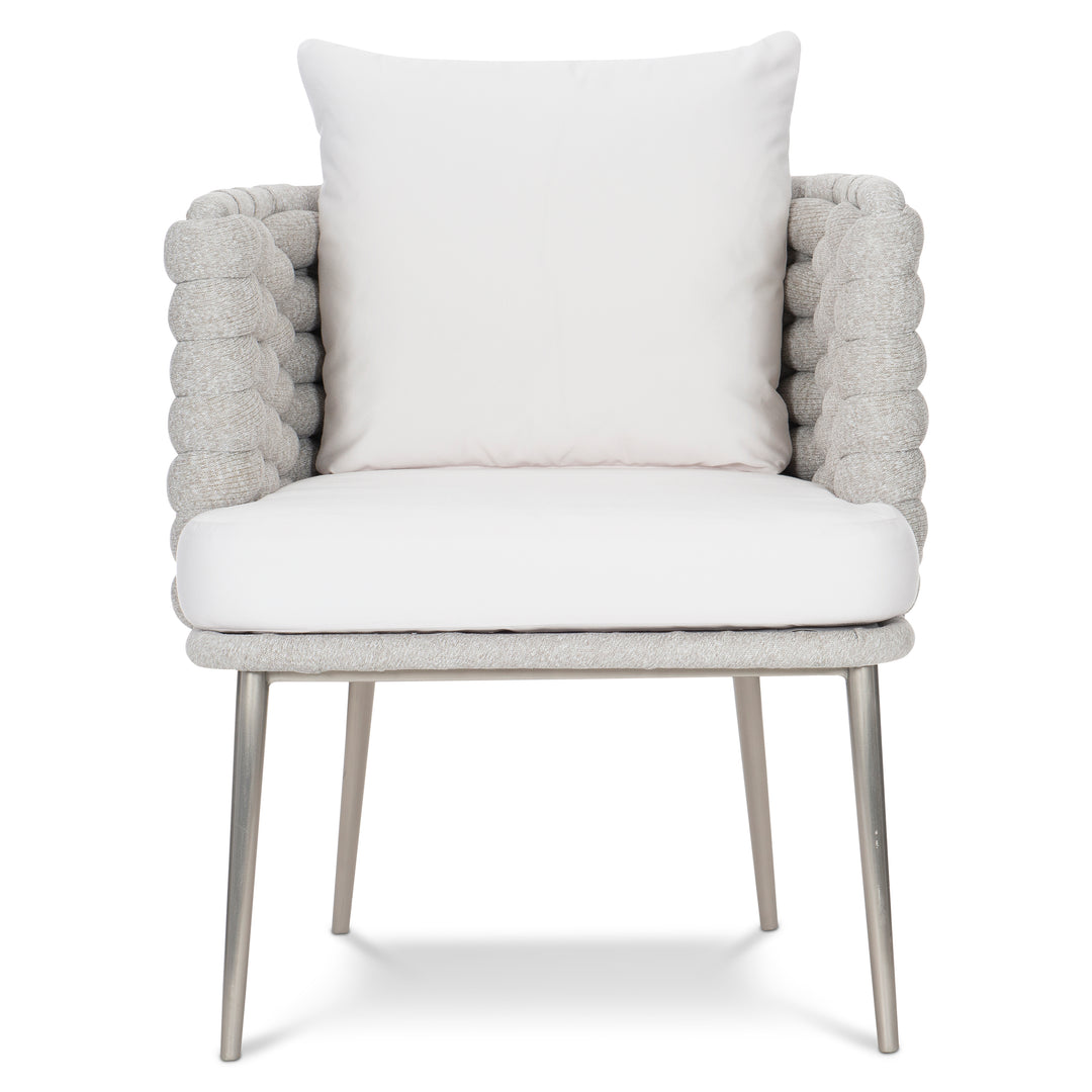 Santa Cruz Outdoor Arm Chair in Nordic Grey