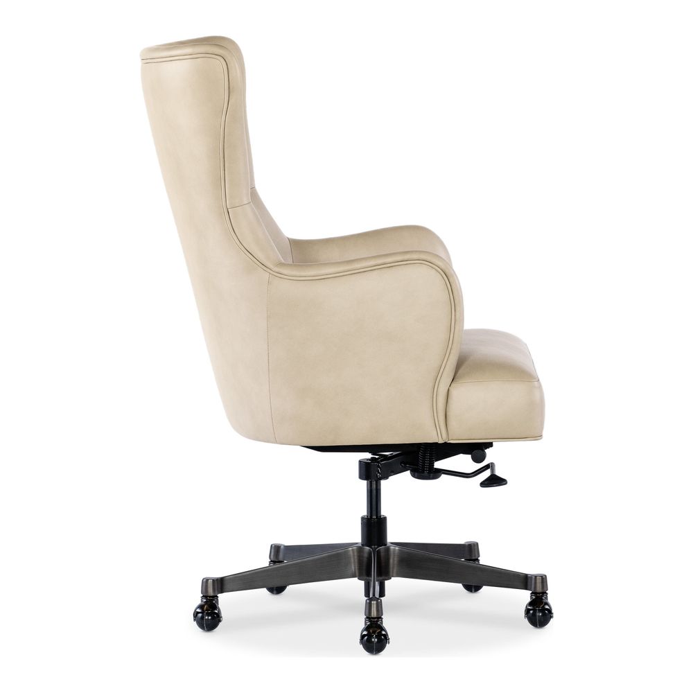 Luciano Executive Tilt Swivel Chair - Beige