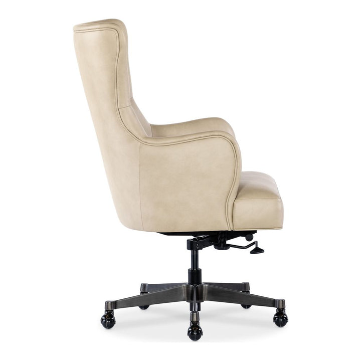 Luciano Executive Tilt Swivel Chair - Beige