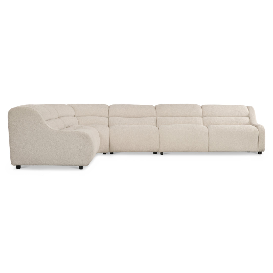Gio Fabric 6 Piece Power Motion Sectional Recliner