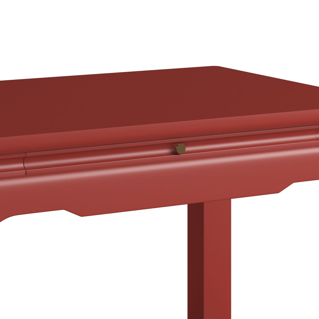 Eave Bedside Table Crabby Apple — Candy Apple Red