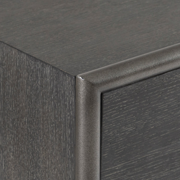 Outline Console Table in Kohl Finish