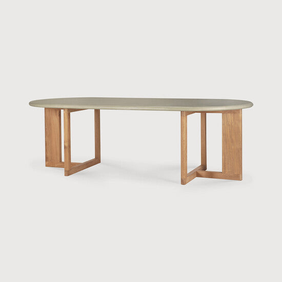 Trestle Outdoor Dining Table - additional view