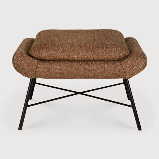 Barrow Footstool - Copper fabric view