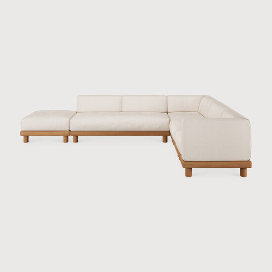 Monocle Outdoor Modular Sofa Set - Configuration 5 - Right view