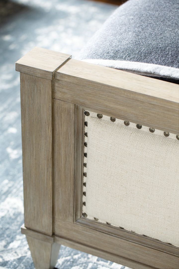 Santa Barbara Upholstered King Panel Bed