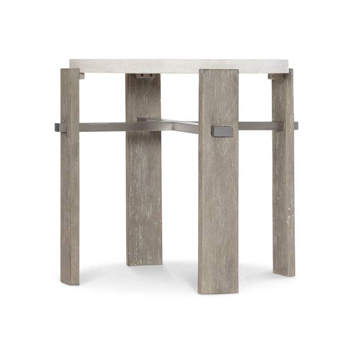 Foundations Round Side Table with Four Legs