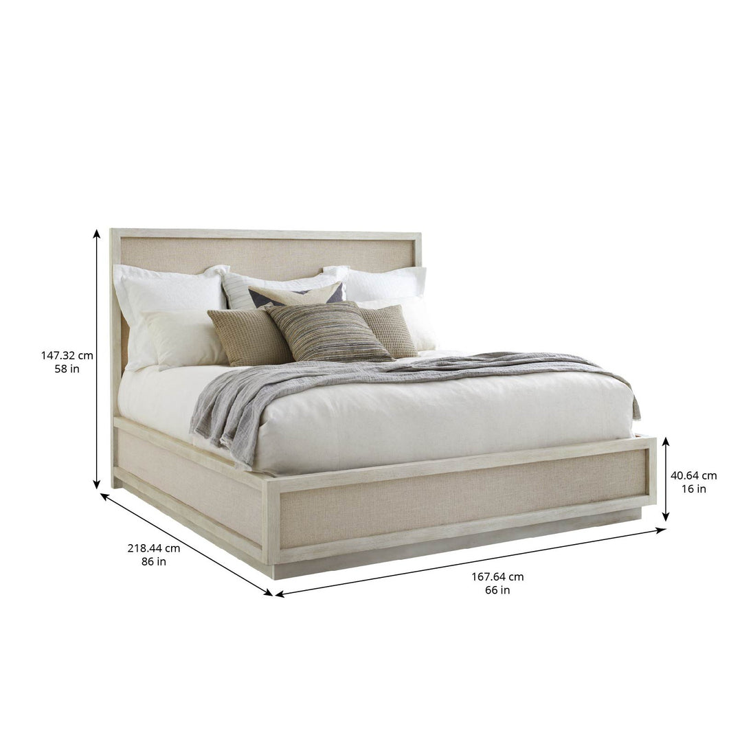 Cotiere Queen  Panel Bed - Beige