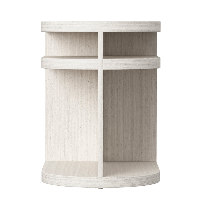 Stratum Side Table with Shelves
