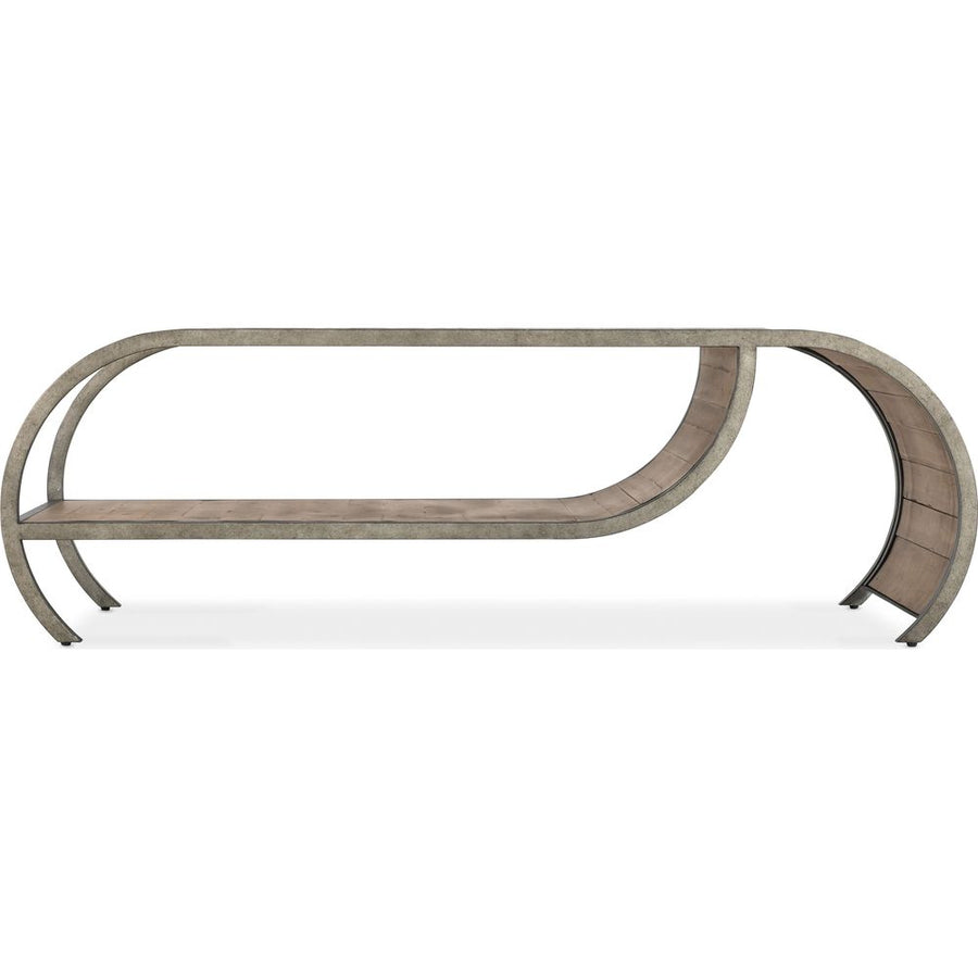 Coffee Tables Commerce & Market Open Ended Cocktail Table - Medium Wood