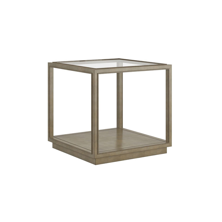 Glaze End Table Quartz