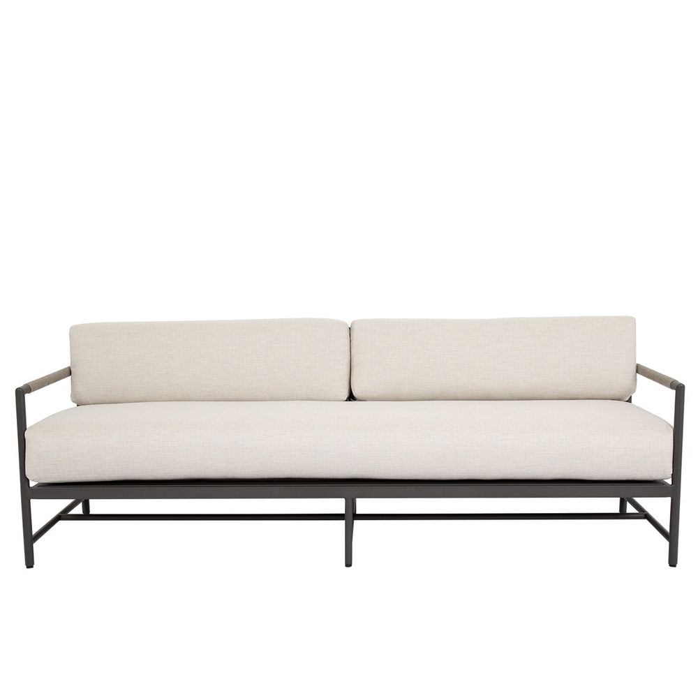 Outdoor Sofas and Sectionals Pietra Sofa in Echo Ash, No Welt