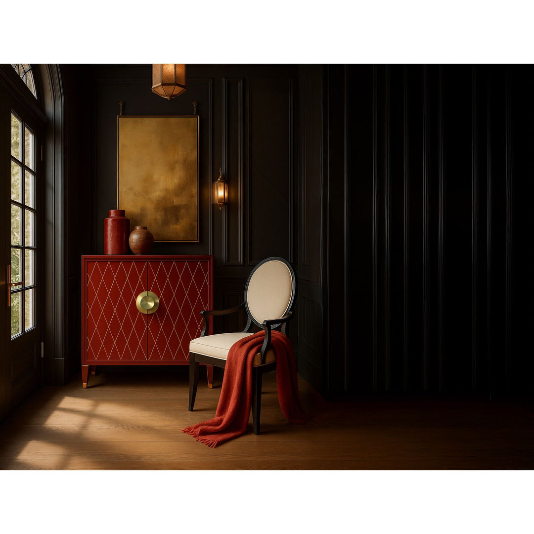 Boulevard Accent Chest — Red