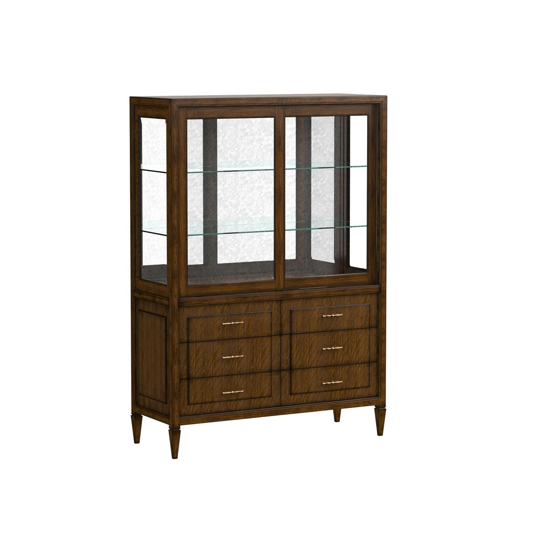 Eave China Cabinet — Hazelnut