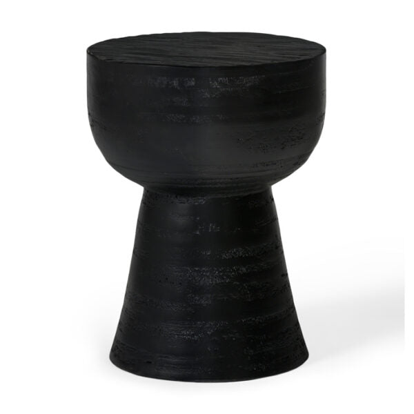 Hewn Occasional Table Medium-Union Home Furniture-UNION-LVR00101-Side TablesBlack-1-France and Son