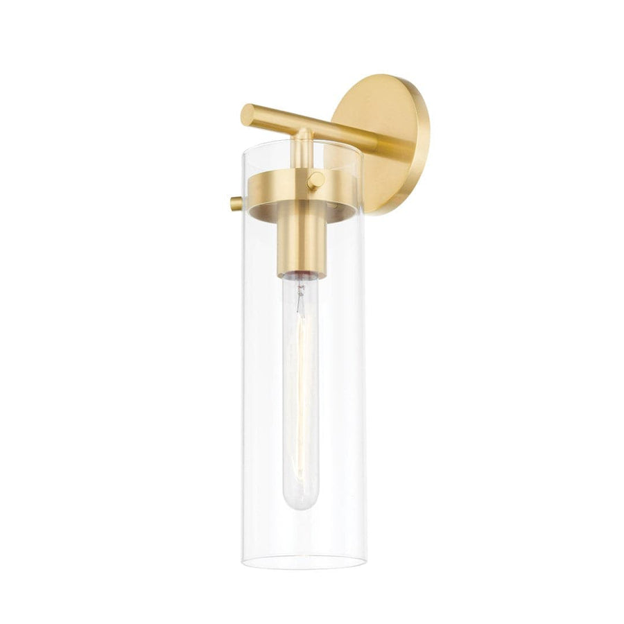 Haisley 1 Light Wall Sconce-Mitzi-HVL-H756101-AGB-Wall SconcesAged Brass-1-France and Son