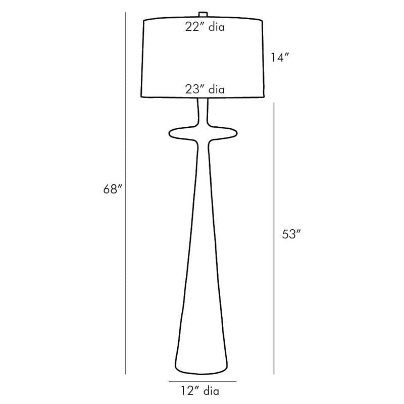 Putney Floor Lamp-Arteriors Home-ARTERIORS-74723-860-Floor Lamps-4-France and Son
