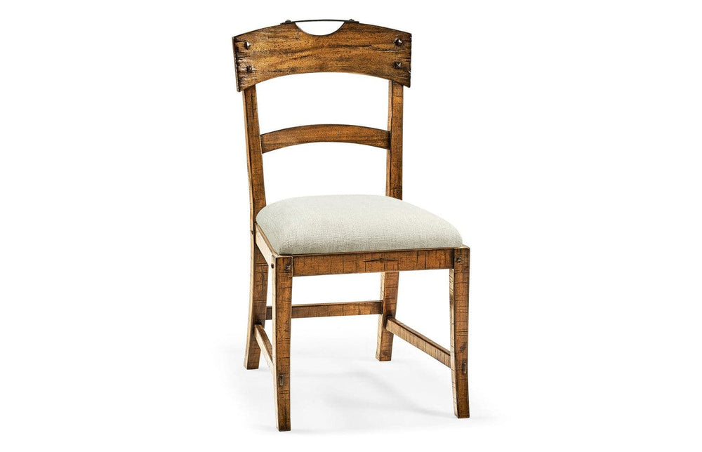 Casual Planked Dining Side Chair-Jonathan Charles-JCHARLES-491076-SC-CFW-F400-Dining Chairs-2-France and Son