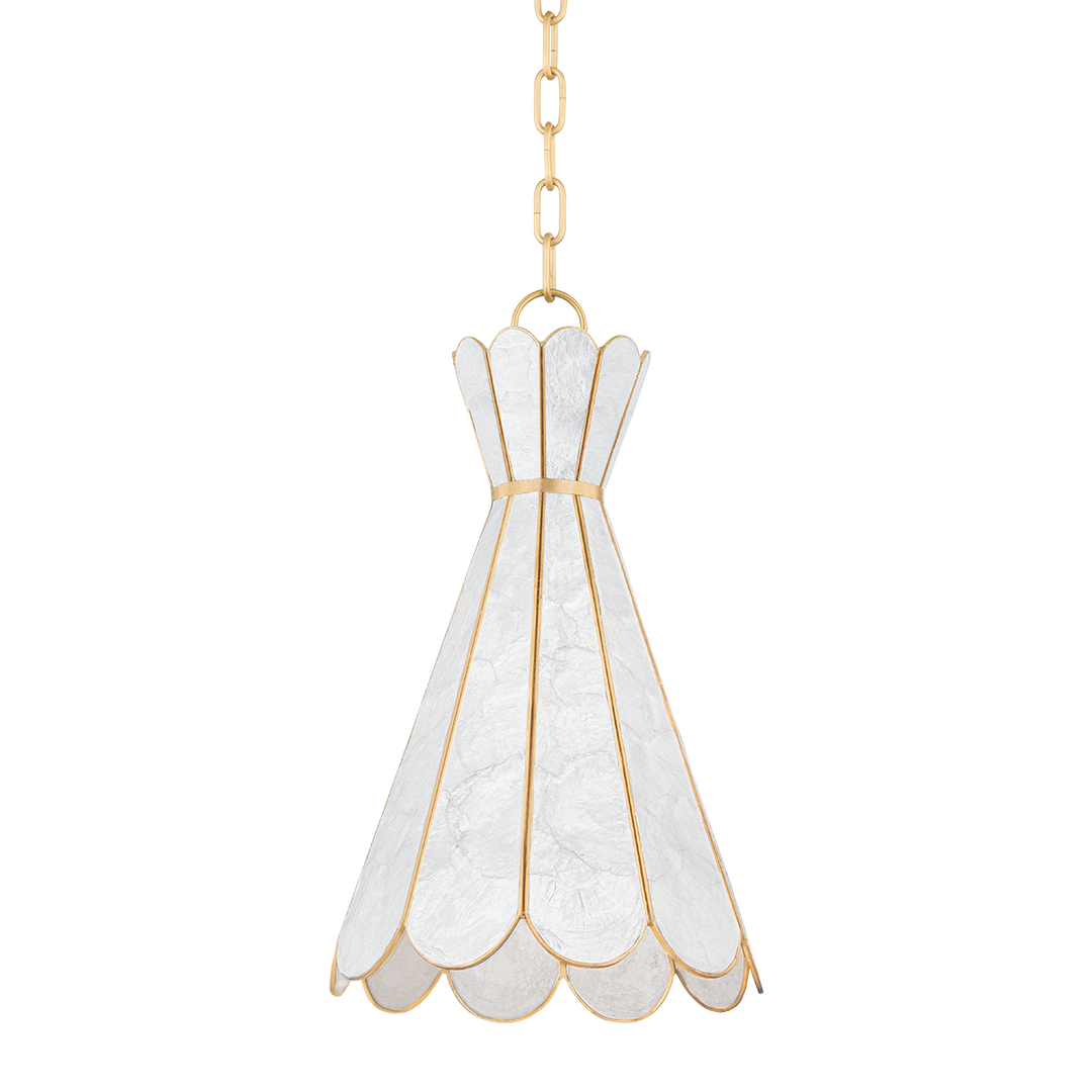 Lyra 1 Light Pendant-Mitzi-HVL-H662701-AGB-Pendants-1-France and Son