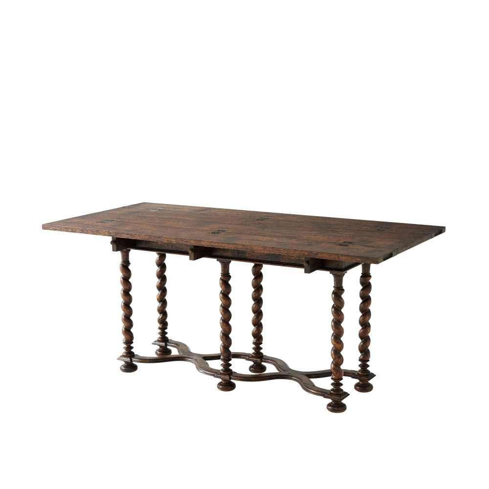 The Hunt Dining Table-Theodore Alexander-THEO-AL53052-Console Tables-1-France and Son