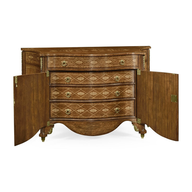 Chippendale style commode with fine inlay-Jonathan Charles-JCHARLES-494902-SAM-Dressers-3-France and Son