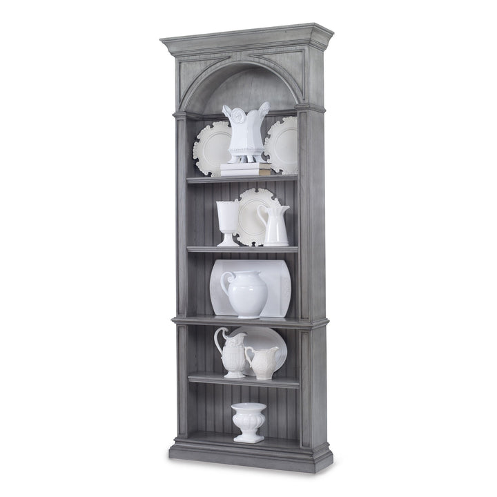 Agatha Bookcase - Ash Grey-Ambella-AMBELLA-02216-800-003-Bookcases & Cabinets-4-France and Son