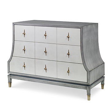 Tapered Chest AshGrey/Linen-Ambella-AMBELLA-02293-830-010-Dressers-1-France and Son