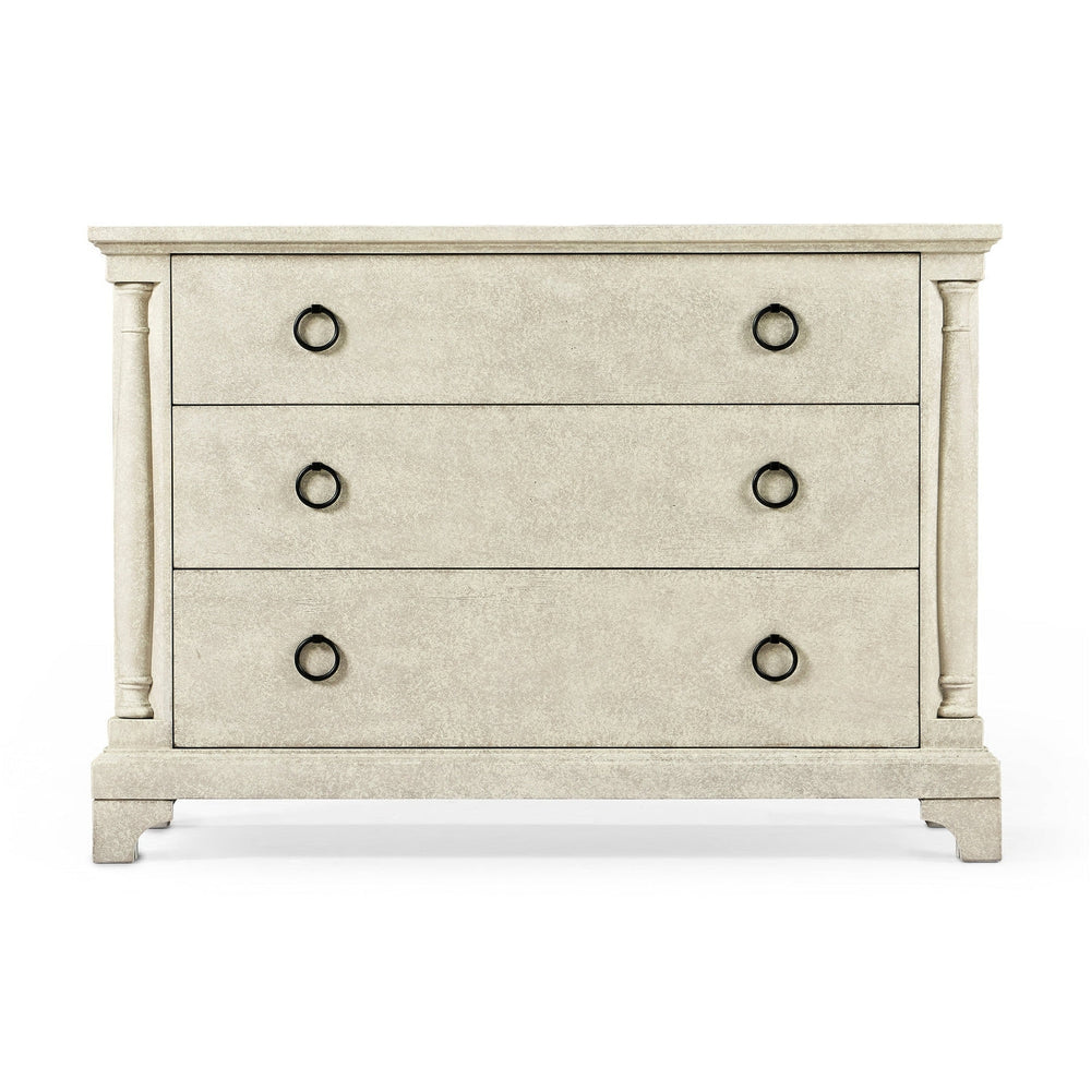Large Whitewash Driftwood Chest of Drawers-Jonathan Charles-JCHARLES-491004-DTW-Dressers-2-France and Son