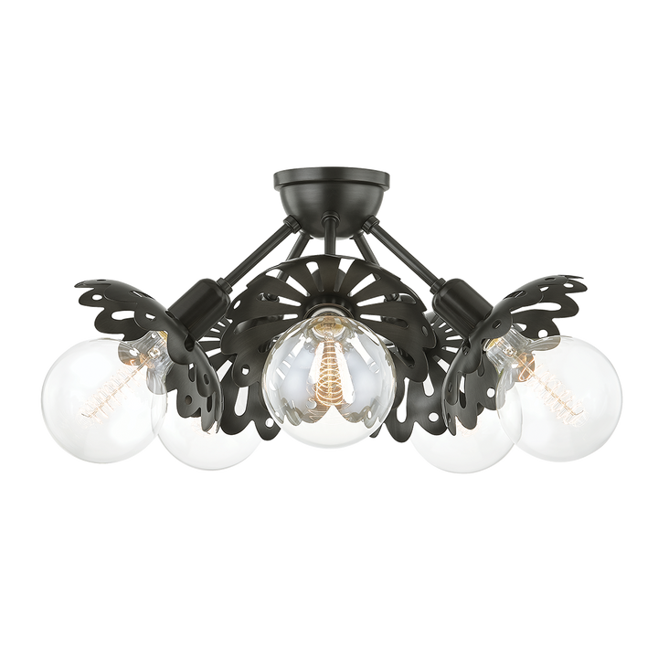 Alyssa 5 Light Semi Flush-Mitzi-HVL-H353605-OB-Flush MountsOld Bronze-4-France and Son